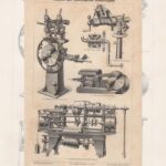 Литогравюры. Велосипеды. Мопед. 19 век — изображение 3