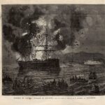 Гравюры 1893 г Корабли. Парусники. Море. Пейзаж Ч1 — изображение 8