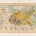 1897 год. Карты России. Сибирь. Приуралье