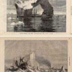 Гравюры. 1893 г. Корабли. Парусники. Море. Пейзаж — изображение 6