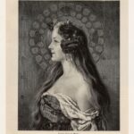 Гравюры. Женские портреты. 1900 г. Ч10 — изображение 9