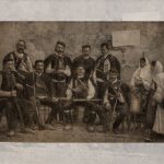 Литография. Виды и жители Австро-Венгрии. 19 век