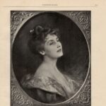 Гравюры. Женские портреты. 1900 г. Ч10 — изображение 10