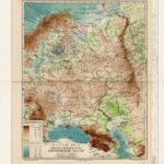 1897 год. Карта Европейской части России