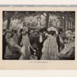Гравюры. Выступление. Музыка. 1900 г Большие — изображение 5