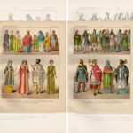 Гравюры.1906г. Одежда и атрибутика разных эпох. Ч2 — изображение 3