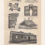 Литография. Медицина. Военная санитария. 1898 г — изображение 3