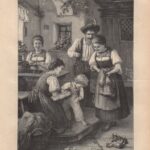 Гравюры. Сюжетные и бытовые сцены. 1897г. Ч2 — изображение 9